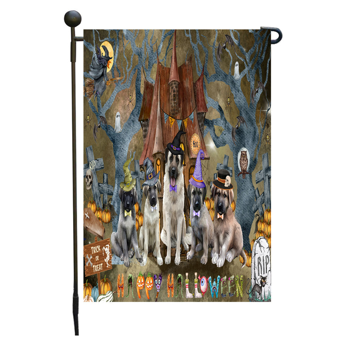 Anatolian Shepherd Dogs Garden Flag: Explore a Variety of Designs, Personalized, Custom, Weather Resistant, Double-Sided, Outdoor Garden Halloween Yard Decor for Dog and Pet Lovers