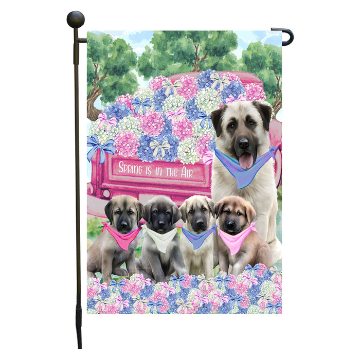 Anatolian Shepherd Dogs Garden Flag: Explore a Variety of Personalized Designs, Double-Sided, Weather Resistant, Custom, Outdoor Garden Yard Decor for Dog and Pet Lovers