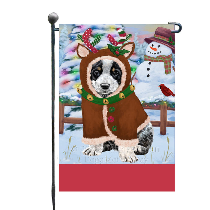Personalized Gingerbread Candyfest Australian Cattle Dog Custom Garden Flag GFLG63908