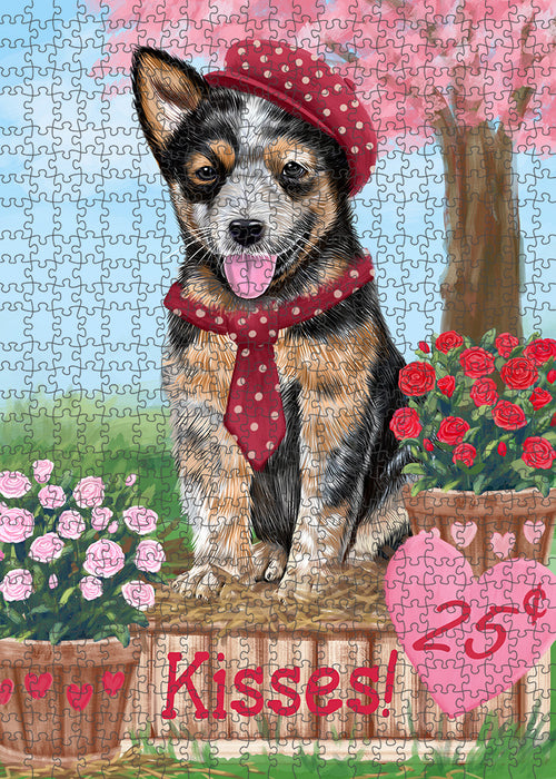 Rosie 25 Cent Kisses Australian Cattle Dog Puzzle with Photo Tin PUZL91396
