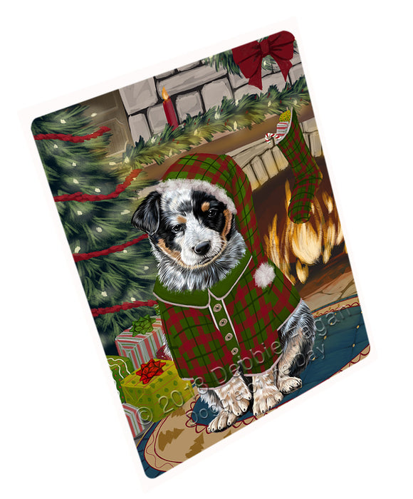 The Stocking was Hung Australian Cattle Dog Magnet MAG70656 (Small 5.5" x 4.25")
