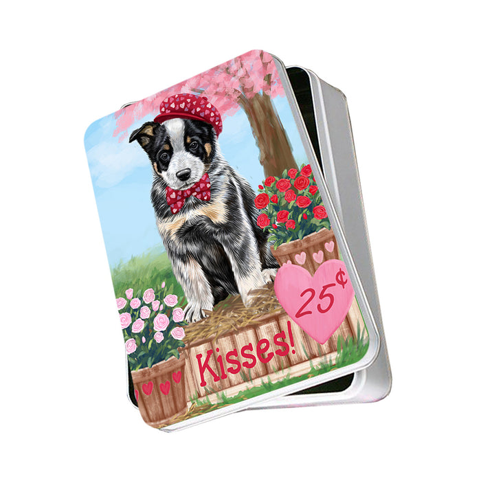 Rosie 25 Cent Kisses Australian Cattle Dog Photo Storage Tin PITN55742