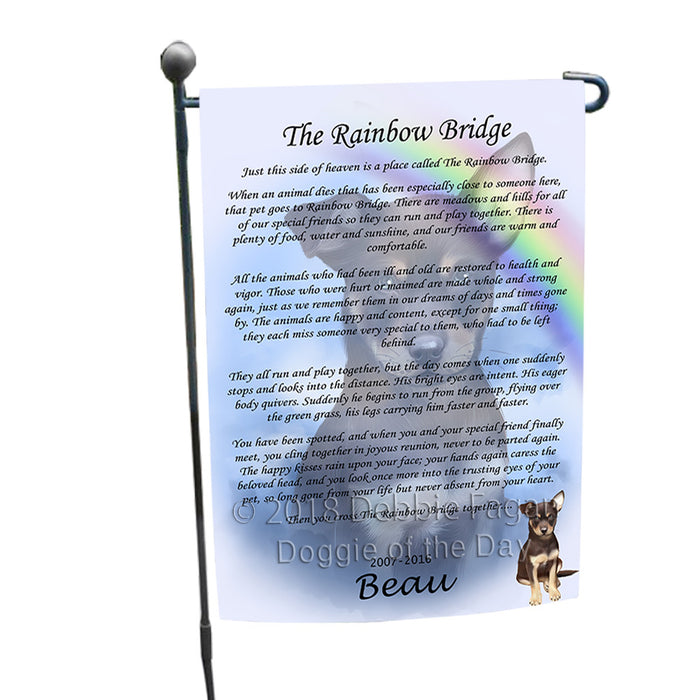 Rainbow Bridge Australian Kelpie Dog Garden Flag GFLG56093