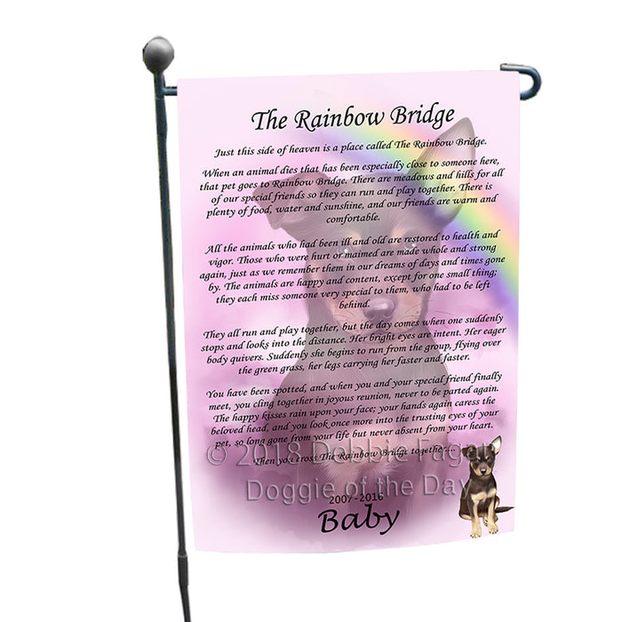 Rainbow Bridge Australian Kelpie Dog Garden Flag GFLG56094