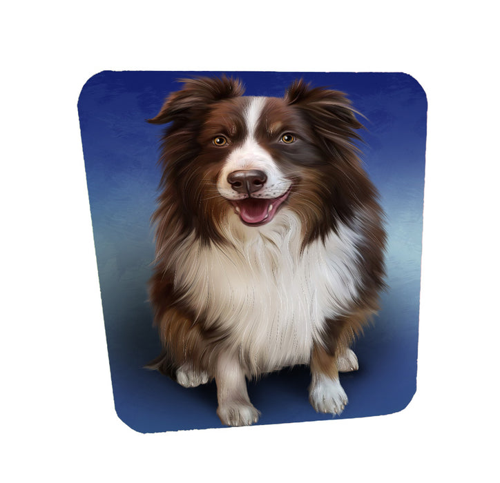 Australian Shepherd Dog Coasters Set of 4 CSTA58696