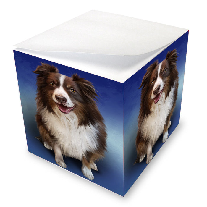 Australian Shepherd Dog Note Cube NOC-DOTD-A57735