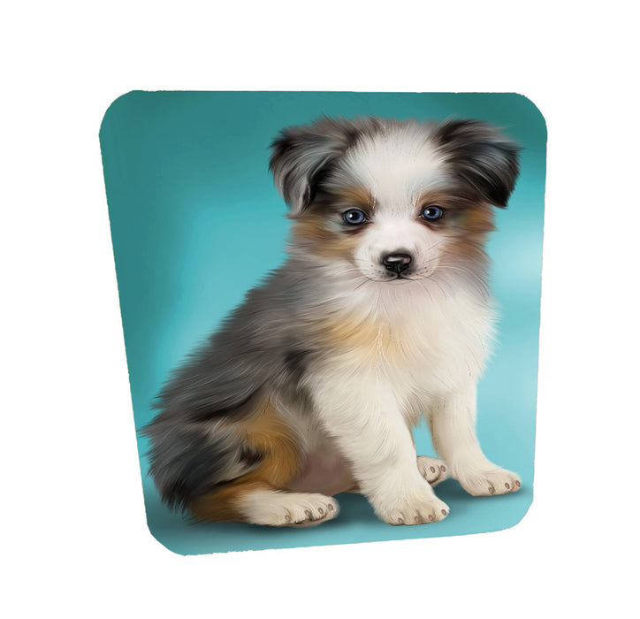 Australian Shepherd Dog Coasters Set of 4 CSTA58699