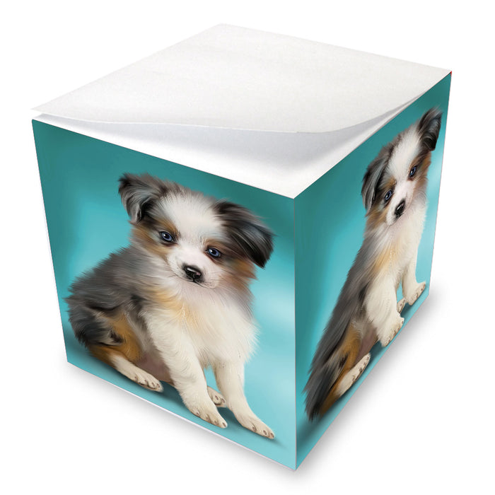 Australian Shepherd Dog Note Cube NOC-DOTD-A57738