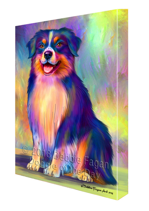 Paradise Wave Australian Shepherd Dog Canvas Print Wall Art Décor CVS132425