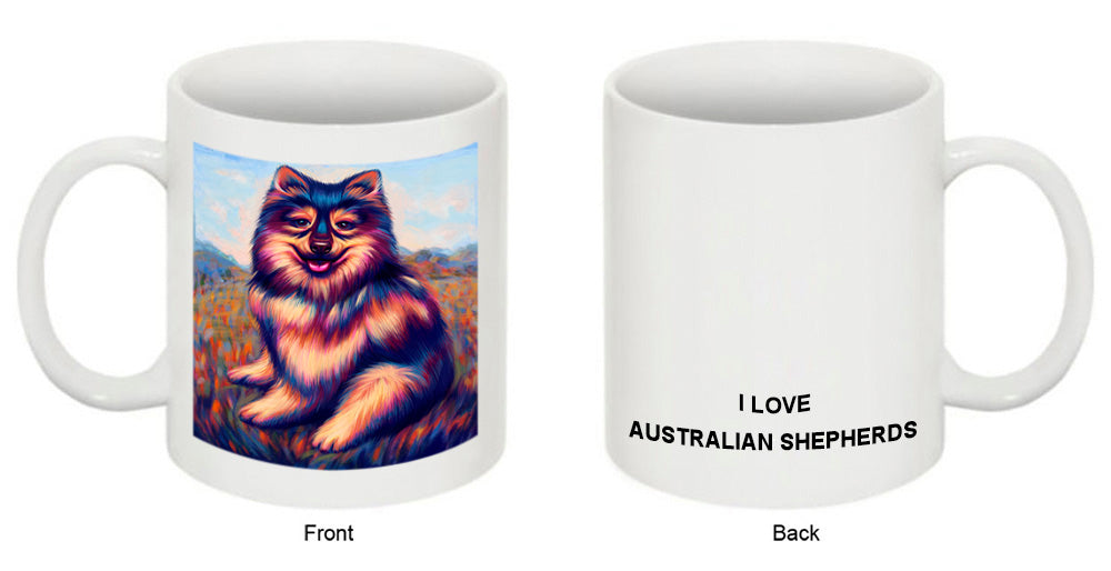 Mystic Blaze Australian Shepherd Dog Coffee Mug MUG48971
