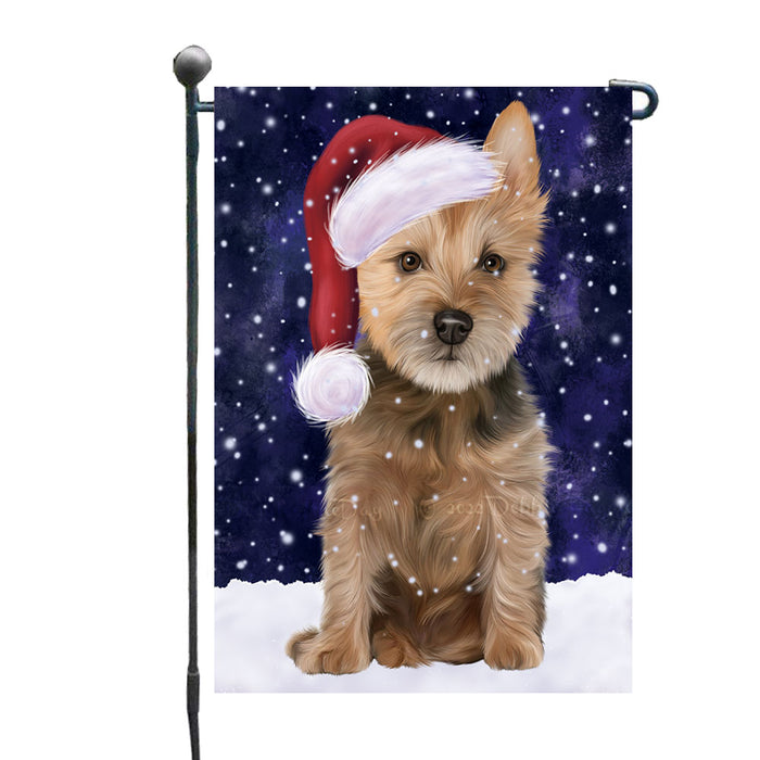 Christmas Let it Snow Australian Terrier Dog Garden Flags Outdoor Decor for Homes and Gardens Double Sided Garden Yard Spring Decorative Vertical Home Flags Garden Porch Lawn Flag for Decorations GFLG68752