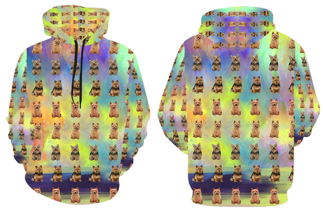 Paradise Wave Australian Terrier Dogs All Over Print Kid's Hoodie