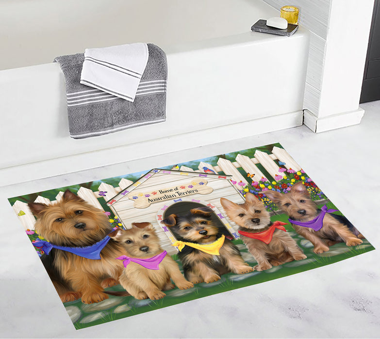 Spring Dog House Australian Terrier Dogs Bath Mat