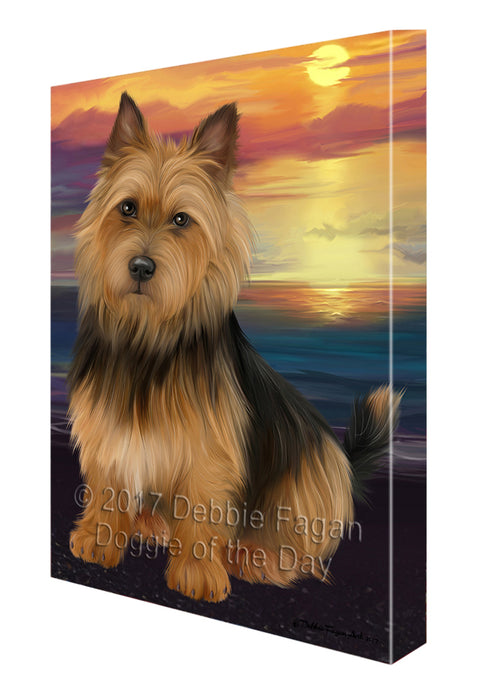 Australian Terrier Dog Canvas Wall Art CVS51780