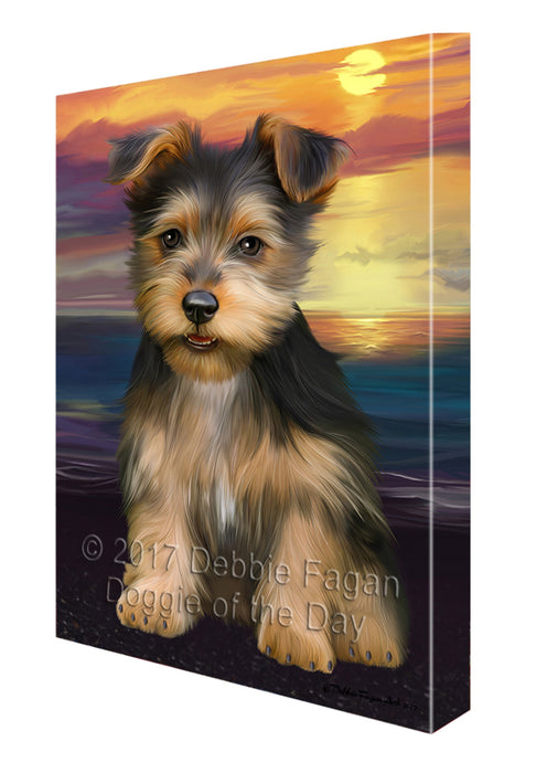 Australian Terrier Dog Canvas Wall Art CVS51789