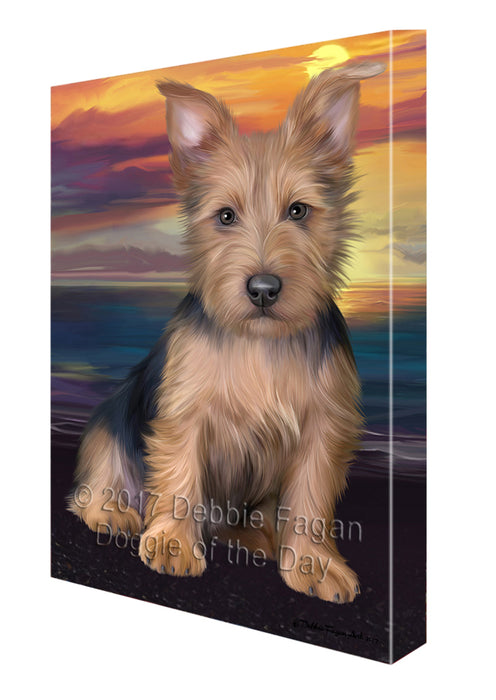 Australian Terrier Dog Canvas Wall Art CVS51816