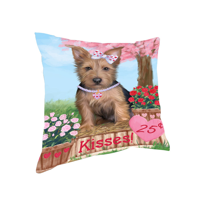 Rosie 25 Cent Kisses Australian Terrier Dog Pillow PIL72140