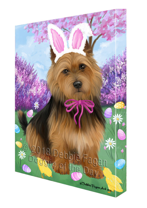 Easter Holiday Australian Terrier Dog Canvas Print Wall Art Décor CVS134306