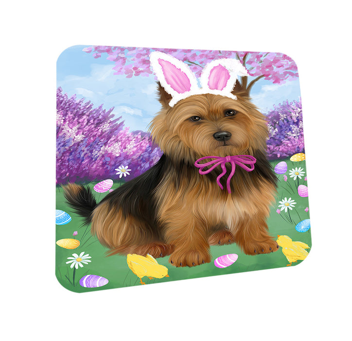 Easter Holiday Australian Terrier Dog Coasters Set of 4 CST56827