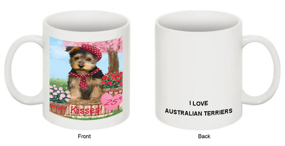 Rosie 25 Cent Kisses Australian Terrier Dog Coffee Mug MUG51202