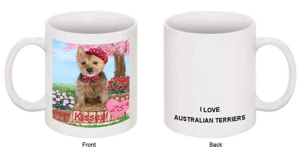 Rosie 25 Cent Kisses Australian Terrier Dog Coffee Mug MUG51203