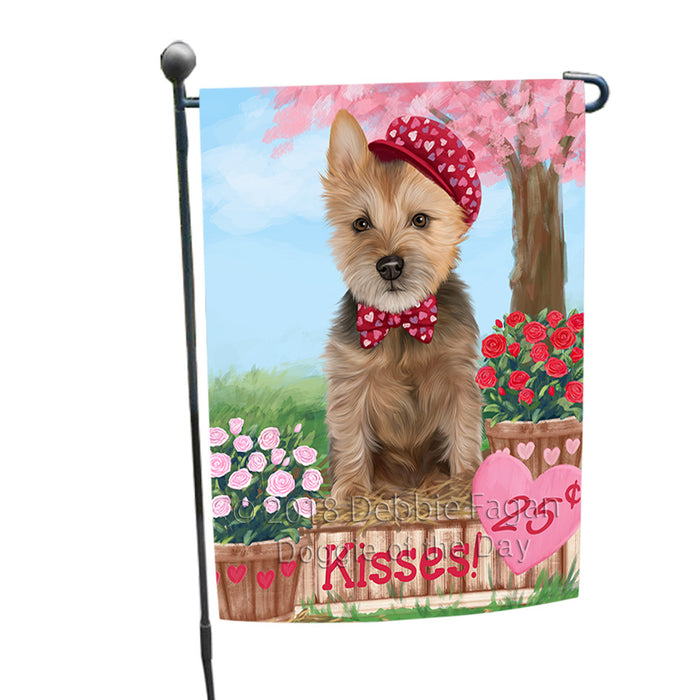 Rosie 25 Cent Kisses Australian Terrier Dog Garden Flag GFLG56353