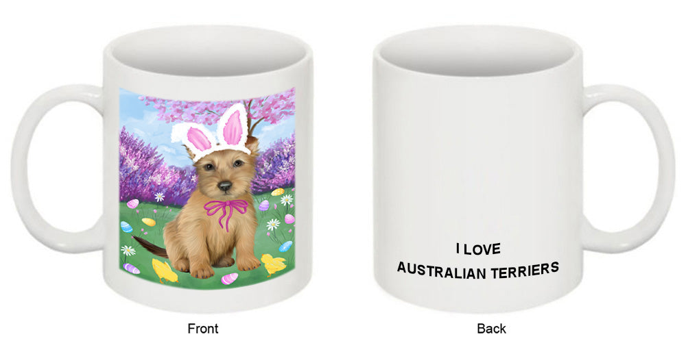 Easter Holiday Australian Terrier Dog Coffee Mug MUG52269
