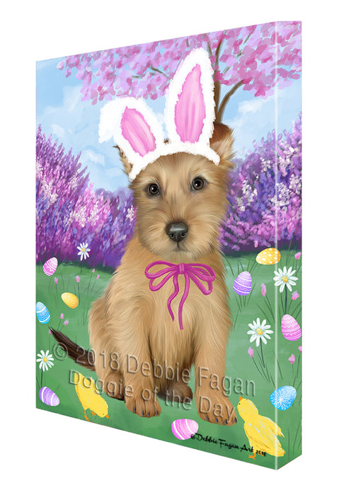 Easter Holiday Australian Terrier Dog Canvas Print Wall Art Décor CVS134324