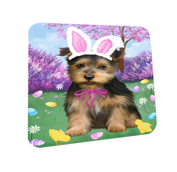 Easter Holiday Australian Terrier Dog Coasters Set of 4 CST56830