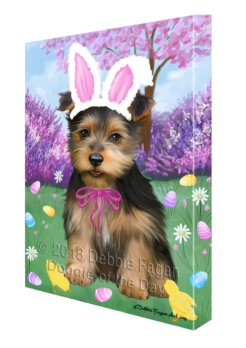 Easter Holiday Australian Terrier Dog Canvas Print Wall Art Décor CVS134333