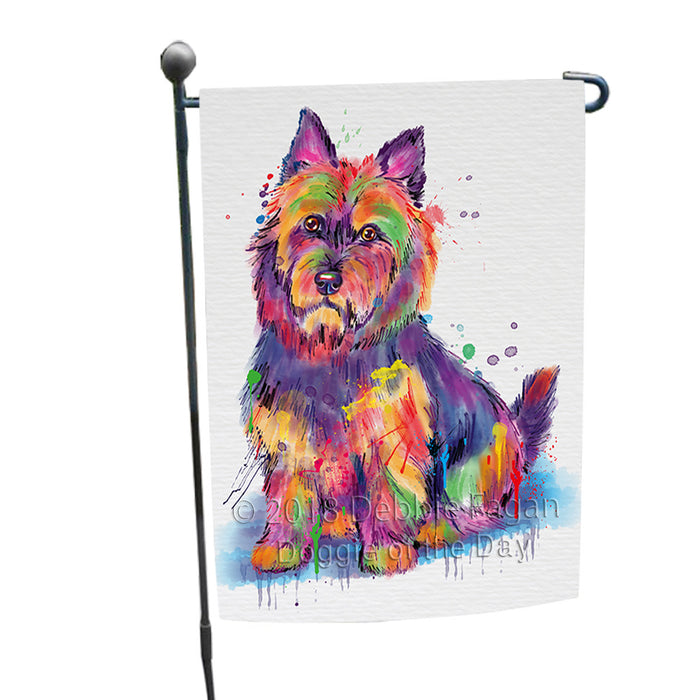 Watercolor Australian Terrier Dog Garden Flag GFLG65156