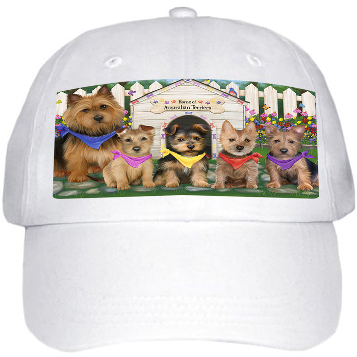 Spring Dog House Australian Terriers Dog Ball Hat Cap HAT60330