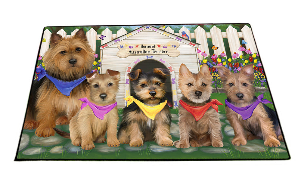 Spring Dog House Australian Terriers Dog Floormat FLMS51525