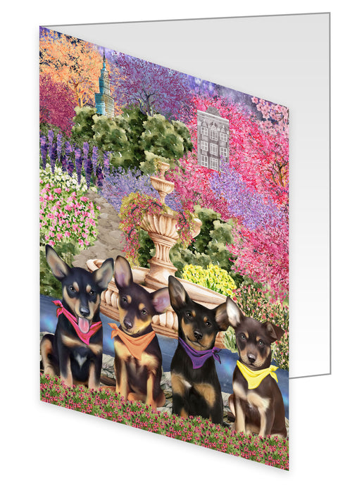 Australian Kelpie Greeting Cards & Note Cards: Explore a Variety of Designs, Custom, Personalized, Invitation Card with Envelopes, Gift for Dog and Pet Lovers