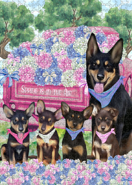 Australian Kelpie Jigsaw Puzzle: Explore a Variety of Designs, Interlocking Puzzles Games for Adult, Custom, Personalized, Gift for Dog and Pet Lovers