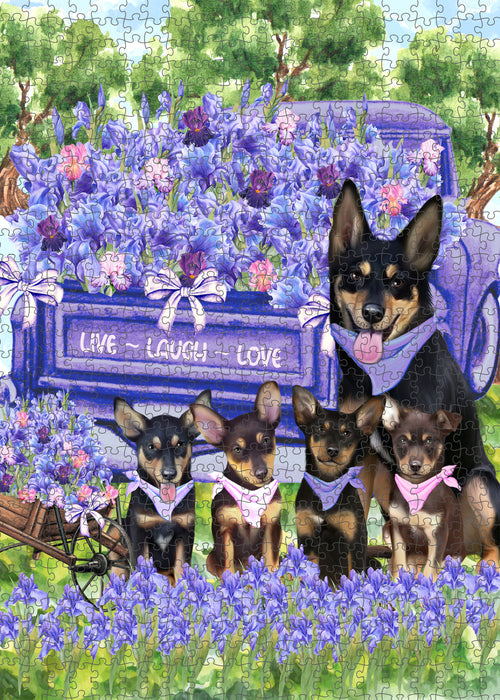 Australian Kelpie Jigsaw Puzzle for Adult: Explore a Variety of Designs, Custom, Personalized, Interlocking Puzzles Games, Dog and Pet Lovers Gift