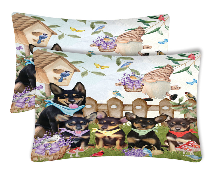 Australian Kelpie Pillow Case, Soft and Breathable Pillowcases Set of 2, Explore a Variety of Designs, Personalized, Custom, Gift for Dog Lovers