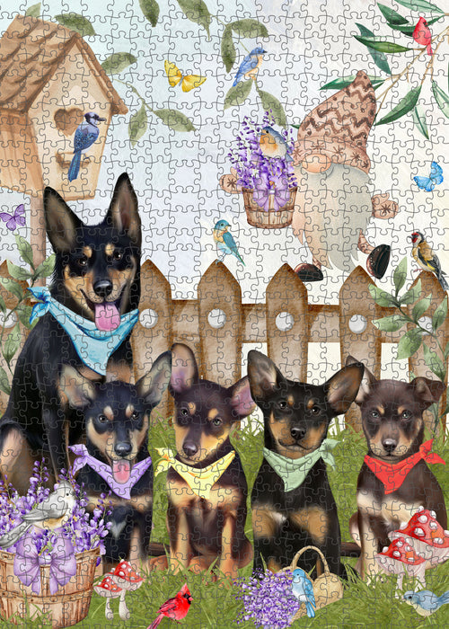 Australian Kelpie Jigsaw Puzzle: Explore a Variety of Designs, Interlocking Puzzles Games for Adult, Custom, Personalized, Gift for Dog and Pet Lovers