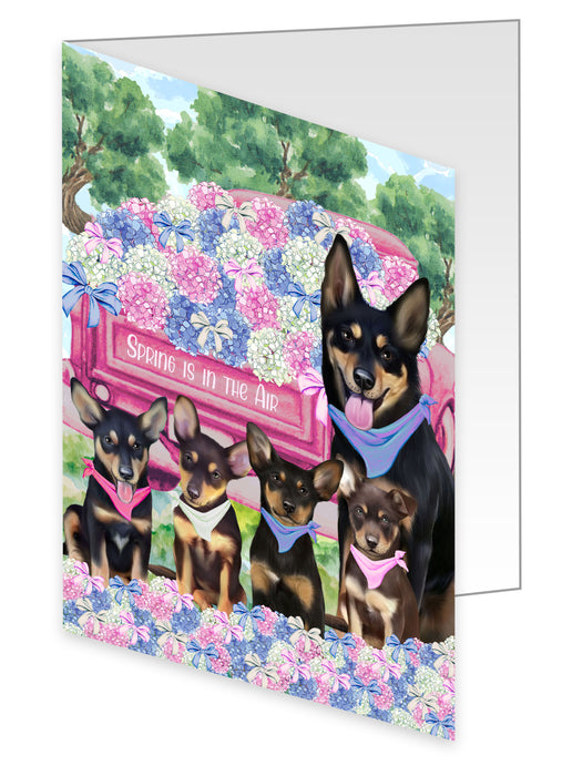 Australian Kelpie Greeting Cards & Note Cards, Explore a Variety of Custom Designs, Personalized, Invitation Card with Envelopes, Gift for Dog and Pet Lovers