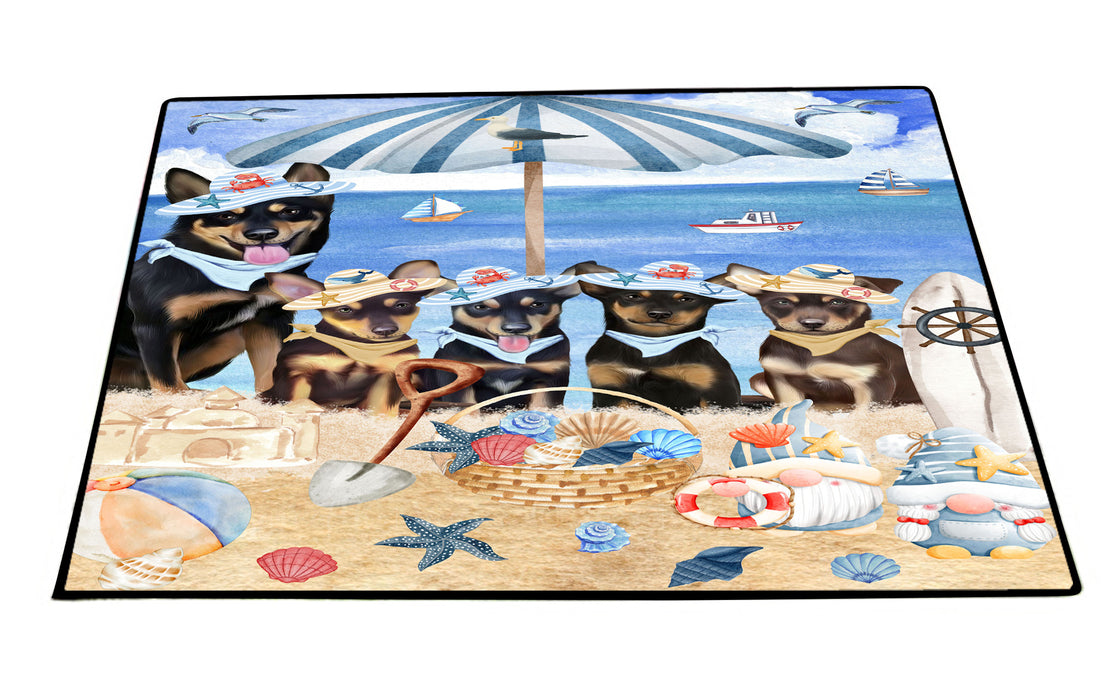 Australian Kelpie Floor Mat, Explore a Variety of Custom Designs, Personalized, Non-Slip Door Mats for Indoor and Outdoor Entrance, Pet Gift for Dog Lovers