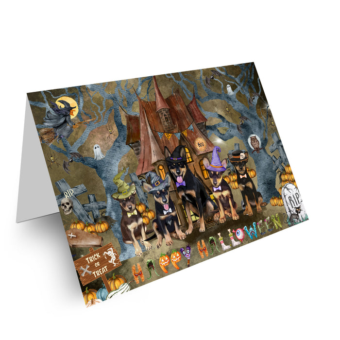 Australian Kelpie Greeting Cards & Note Cards: Explore a Variety of Designs, Custom, Personalized, Halloween Invitation Card with Envelopes, Gifts for Dog Lovers