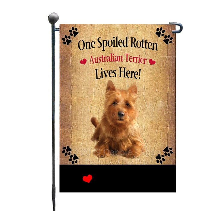 Personalized Spoiled Rotten Australian Terrier Dog GFLG-DOTD-A63105