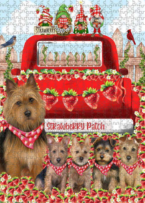 Australian Terrier Jigsaw Puzzle: Explore a Variety of Personalized Designs, Interlocking Puzzles Games for Adult, Custom, Dog Lover's Gifts