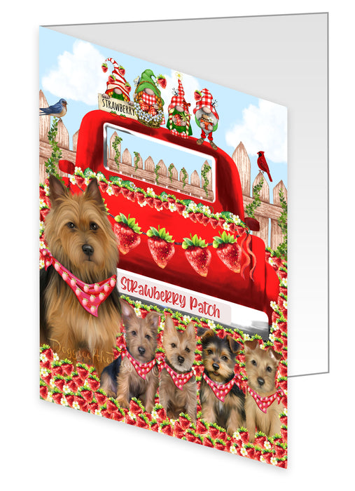 Australian Terrier Greeting Cards & Note Cards: Invitation Card with Envelopes Multi Pack, Personalized, Explore a Variety of Designs, Custom, Dog Gift for Pet Lovers