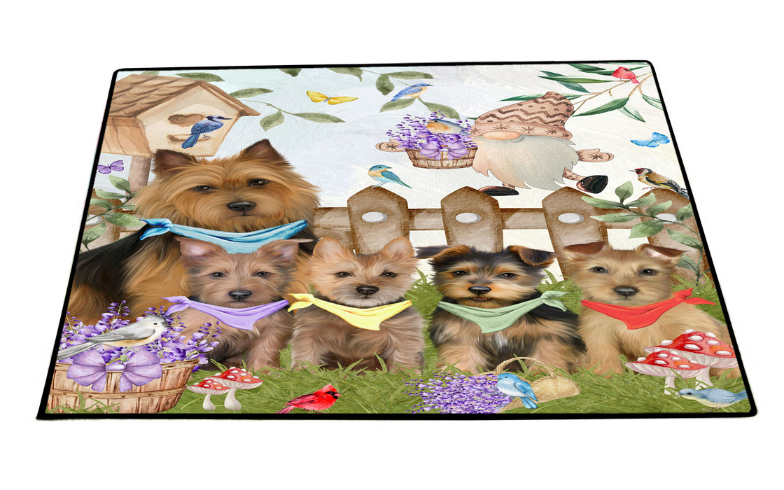 Australian Terrier Floor Mats: Explore a Variety of Designs, Personalized, Custom, Halloween Anti-Slip Doormat for Indoor and Outdoor, Dog Gift for Pet Lovers