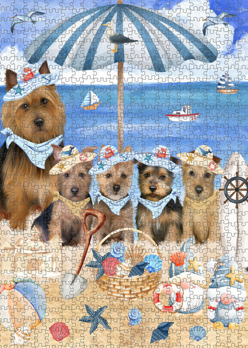 Australian Terrier Jigsaw Puzzle: Explore a Variety of Designs, Interlocking Halloween Puzzles for Adult, Custom, Personalized, Pet Gift for Dog Lovers