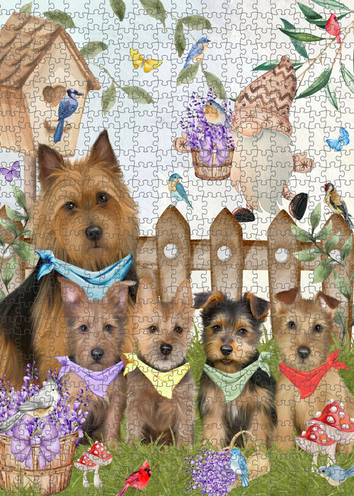 Australian Terrier Jigsaw Puzzle: Explore a Variety of Personalized Designs, Interlocking Puzzles Games for Adult, Custom, Dog Lover's Gifts