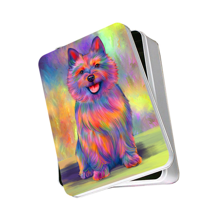 Paradise Wave Australian terrier Dog Photo Storage Tin PITN56633