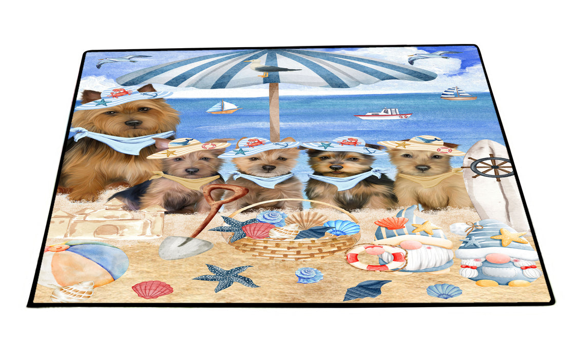 Australian Terrier Floor Mat: Explore a Variety of Designs, Anti-Slip Doormat for Indoor and Outdoor Welcome Mats, Personalized, Custom, Pet and Dog Lovers Gift