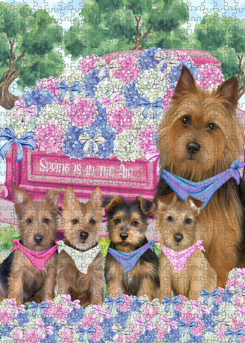 Australian Terrier Jigsaw Puzzle: Explore a Variety of Personalized Designs, Interlocking Puzzles Games for Adult, Custom, Dog Lover's Gifts